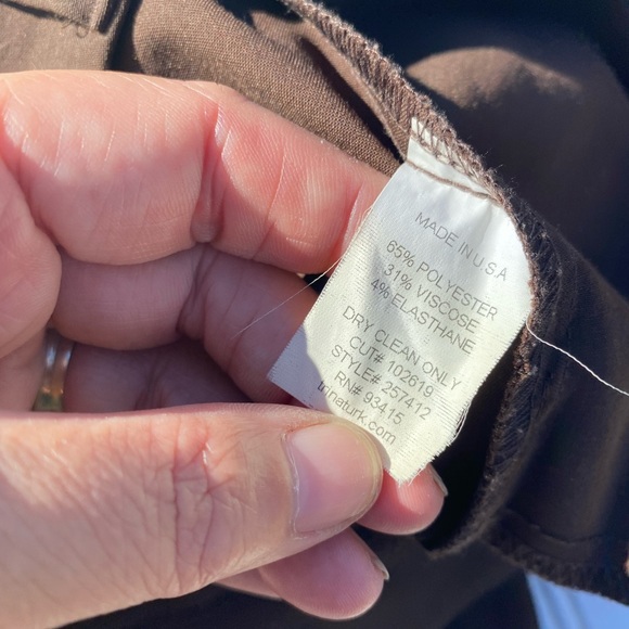 Trina Turk Wide Leg Work Pants - Picture 6 of 6